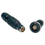PHG.0T.303.CLLC50Z Lemo 丸型コネクタ， 3極， スタンダード， ケーブルマウント， PHG.0T.303.CLLC50Z LEMO