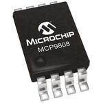 MCP9808-E/MS Microchip デジタル温度センサ， ±1℃， シリアル-I2C， SMBus， 8-Pin MSOP MICROCHIP