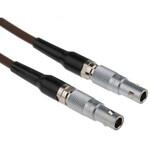 MSB.00.250.LTE200 Lemo 同軸ケーブル， LEMO 00 LEMO 00， 2m， MSB.00.250.LTE200 LEMO