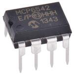 MCP6542-E/P Microchip コンパレータ， 1.6 → 5.5 V， プッシュプル出力 スルーホール， 8-Pin PDIP MICROCHIP