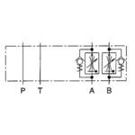 02シリーズスタック形 A、Bポート流量調整弁 ダイキン工業