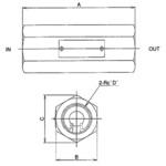 インラインチェック弁 ダイキン工業