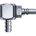 MC-04PHL BRASS NBR マイクロカプラ プラグ (L型ホース取付用) 日東工器