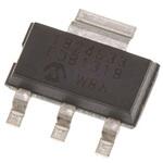 MCP1824ST-3302E/DB Microchip 電圧レギュレータ 低ドロップアウト電圧 3.3 V， 3+Tab-Pin， MCP1824ST-3302E/DB MICROCHIP