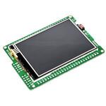 MIKROE-607 MikroElektronika， ディスプレイボード 2.8インチ TFTカラーディスプレイ 開発ボード PIC18F87J50 マイクロプログ mikromedia for PIC18F MikroElektronika