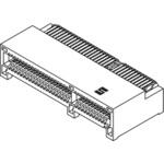 PCIE-098-02-F-D-RA PCIE Samtec 1mmピッチ 98極 2列 ライトアングル スルーホール実装 メス カードエッジコネクタ SAMTEC