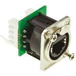 NE8FDV-YK Neutrik RJ45 モジュラーコネクタ， メス， RJ45コネクタ， ケーブルマウント， Cat5e， NE8FDV-YK NEUTRIK