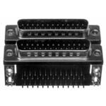 189-025-613R571 Norcomp D-subコネクタ， 25極， オス/オス， スルーホール実装， 189-025-613R571 NORCOMP