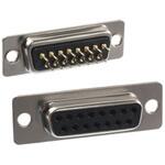 171-015-213R001 Norcomp D-subコネクタ， 15極， メス， パネルマウント， 171-015-213R001 NORCOMP