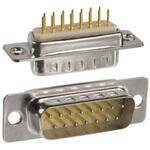 172-E15-113R001 Norcomp D-subコネクタ， 15極， オス， パネルマウント， 172-E15-113R001 NORCOMP