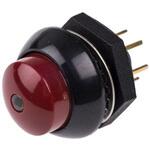 LP9-21231F21 Otto 押しボタンスイッチ， モーメンタリ， パネルマウント， SPDT， LP9-21231F21 Otto