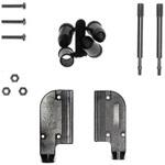 981-025-130R121 Norcomp D-Sub バックシェエル 981 シリーズ 25 極 高密度D-Sub， シルバー， 981-025-130R121 NORCOMP