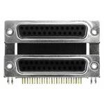 189-025-513R571 Norcomp D-subコネクタ， 25極， メス/メス， スルーホール実装， 189-025-513R571 NORCOMP