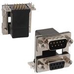 189-009-413R571 Norcomp D-subコネクタ， 9極， オス/メス， スルーホール実装， 189-009-413R571 NORCOMP