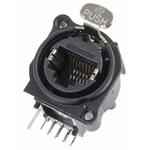 NE8FAH Neutrik RJ45 モジュラーコネクタ， メス， RJ45コネクタ， スルーホール実装， NE8FAH NEUTRIK
