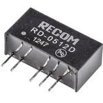 RD-0512D Recom DC-DCコンバータ Vout：±12V dc 4.5 → 5.5 V dc， 2W， RD-0512D RECOM