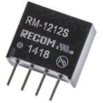 RM-1212S Recom DC-DCコンバータ Vout：12V dc 10.8 → 13.2 V dc， 0.25W， RM-1212S RECOM