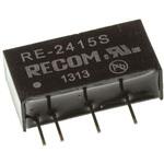 RE-2415S Recom DC-DCコンバータ Vout：15V dc 21.6 → 26.4 V dc， 1W， RE-2415S RECOM