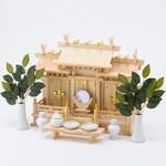 4993896101882 屋根違い三社 つむぎ 神棚セット 神棚の里
