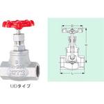 Bシリーズ 10K PTFEジスク入グローブバルブ(UDシリーズ) キッツ(KITZ
