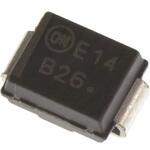 MBRS260T3G onsemi 整流ダイオード， 2A， 60V 表面実装， 2-Pin DO-214AA (SMB) ショットキーバリア 630mV onsemi