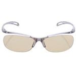 ブルーライトカットメガネ PCメガネ 65%カット ブラウンレンズ 収納ポーチ付 エレコム