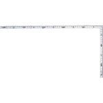 曲尺 シルバー 表裏瞠目 JIS シンワ測定