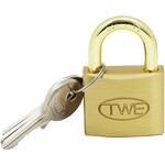 TWE 同一キー南京錠 アイアイ