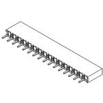 Samtec 基板接続用ソケット 16 極 2.54mm 1 列 スルーホール実装 SAMTEC