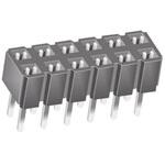 Samtec 基板接続用ソケット 12 極 2.54mm 2 列 スルーホール実装 SAMTEC