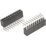 Samtec 基板接続用ソケット 40 極 2mm 2 列 スルーホール実装 SAMTEC