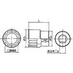 215 ソケット3H-19 東日製作所