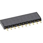 Samtec 基板接続用ソケット 10 極 2.54mm 1 列 スルーホール実装 SAMTEC