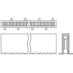 SSM-110-L-SV Samtec 基板接続用ソケット 10 極 2.54mm 1 列 表面実装 SAMTEC