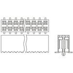 Samtec 基板接続用ソケット 20 極 2.54mm 2 列 表面実装 SAMTEC