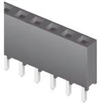 SQT-102-01-L-S Samtec 基板接続用ソケット 2 極 2mm 1 列 スルーホール実装 SAMTEC