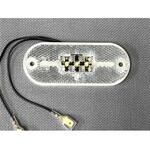 0373-12/W LEDマーカーランプ 12V(クリア)Eマーク付 カーク産業