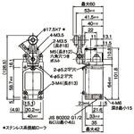 2回路リミットスイッチ WL 耐環境形 オムロン(omron) 汎用タテ形