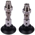 真空パッド PFO 油溝付パッド バッファ式回り止め金具付 NAPFOTH・NAPFOYH NAPFOTH-20-30-N コンバム(旧:妙徳)