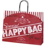 手提げ紙袋 福袋 HAPPYBAG 415×110×320mm タカ印(ササガワ) 手提げ紙袋 福袋 HAPPYBAG 415×110×320mm タカ印(ササガワ)