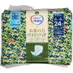 エルモアいちばん お茶の力ワイドパッド 男女共用 24枚 カミ商事