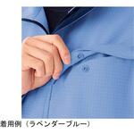 作業服 帯電防止JIS適合品 IEC対応クリーンウェア 男女共用ブルゾン ラベンダーブルー VE802-UEシリーズ ミドリ安全
