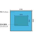 テーブルドレープ 1セット アズワン