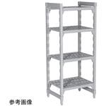 キャンブロ カムシェルビング(R) プレミアムシリーズ ベンチ型固定式基本ユニット4段セット CPUシリーズ キャンブロ