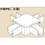 レースウェイ用分岐4方出 南電機