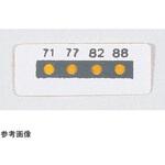 サーマックス 表面温度感熱示温ラベル 4レベルマイクロラベル Thermographic Measurements