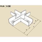 レースウェイ用エルボX分岐 南電機 レースウェイ用エルボX分岐 南電機