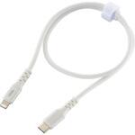 やわらかUSB-C to Lightningケーブル PD60W対応 MFi認証 オーム電機 やわらかUSB-C to Lightningケーブル PD60W対応 MFi認証 オーム電機