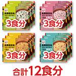 長期保存食 フリーズドライアソートセット 3食×4種類 保存期間8年 永谷園