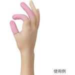 天然ゴム製指サック NR ピンクフィンガーコット 1440本入 中部物産貿易